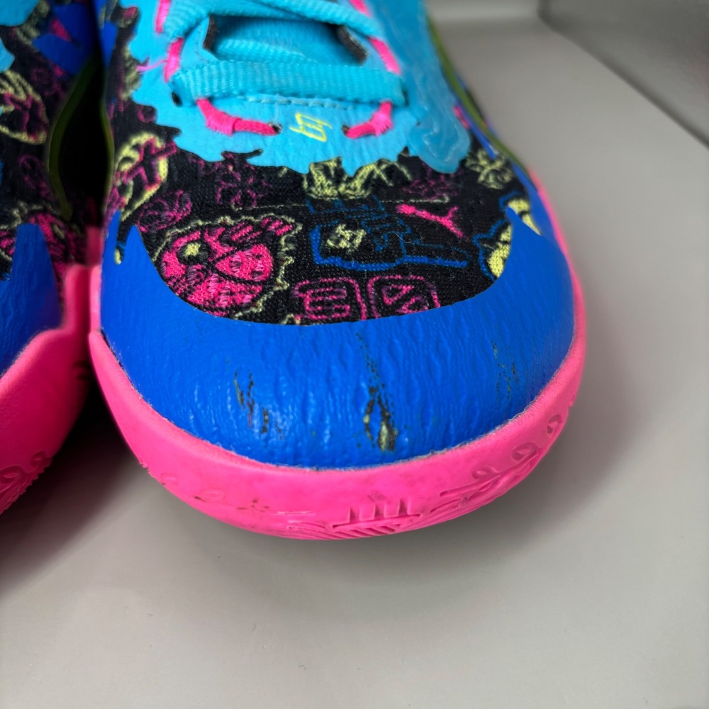 Puma Stewie 2 Ruby Blue Pink Basketball Shoes 380070-01 Womens 9.5 - Picture 3 of 9